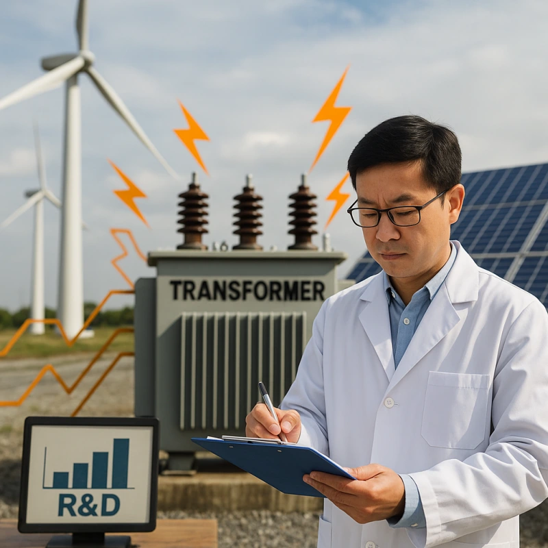 Engineering and R&D services for custom transformers used in industrial and energy projects.