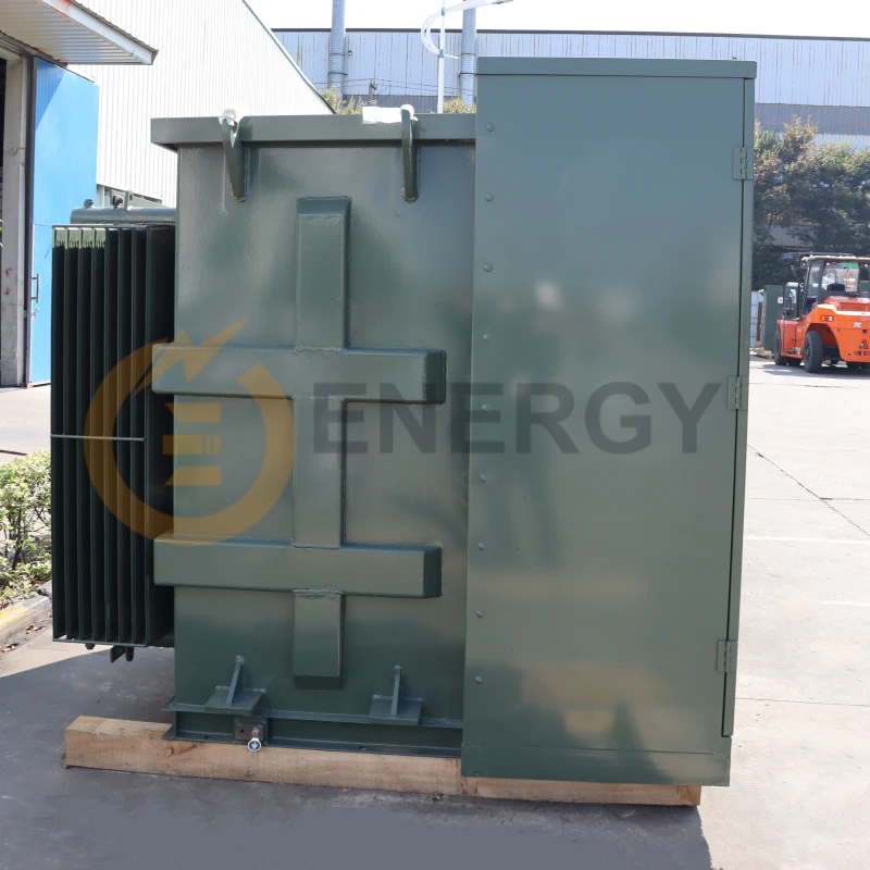 2500 kVA pad mounted transformer, 13.8kV to 480V, 3-phase oil-filled by Energy Transformer