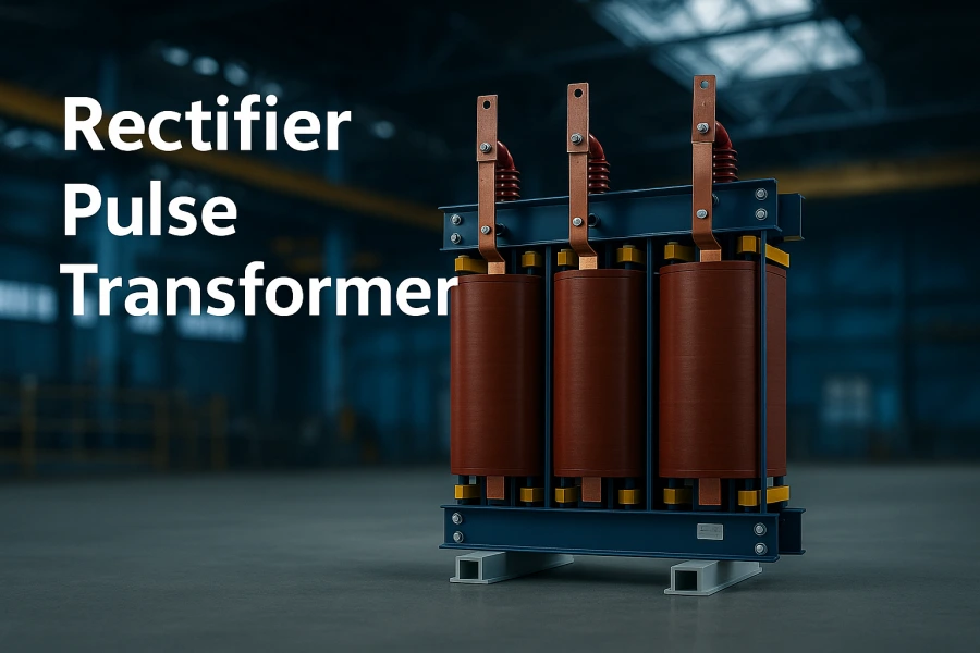 Industrial rectifier transformer for AC to DC power conversion by global manufacturer and supplier