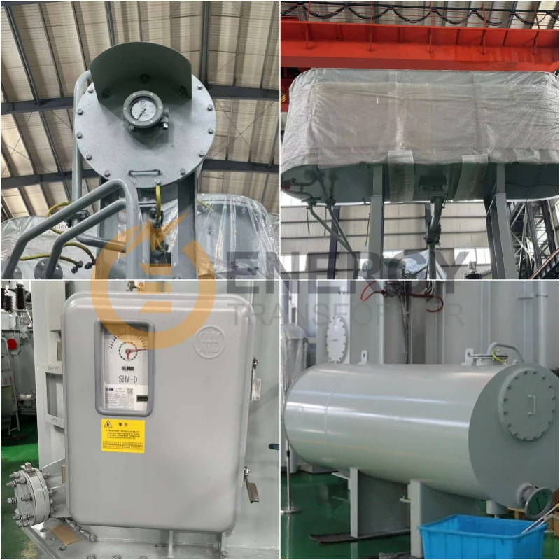 Energy Transformer 115kV 25MVA step-down transformer for grid-tied PV plants, factory direct supply for North America, Europe, and international markets.