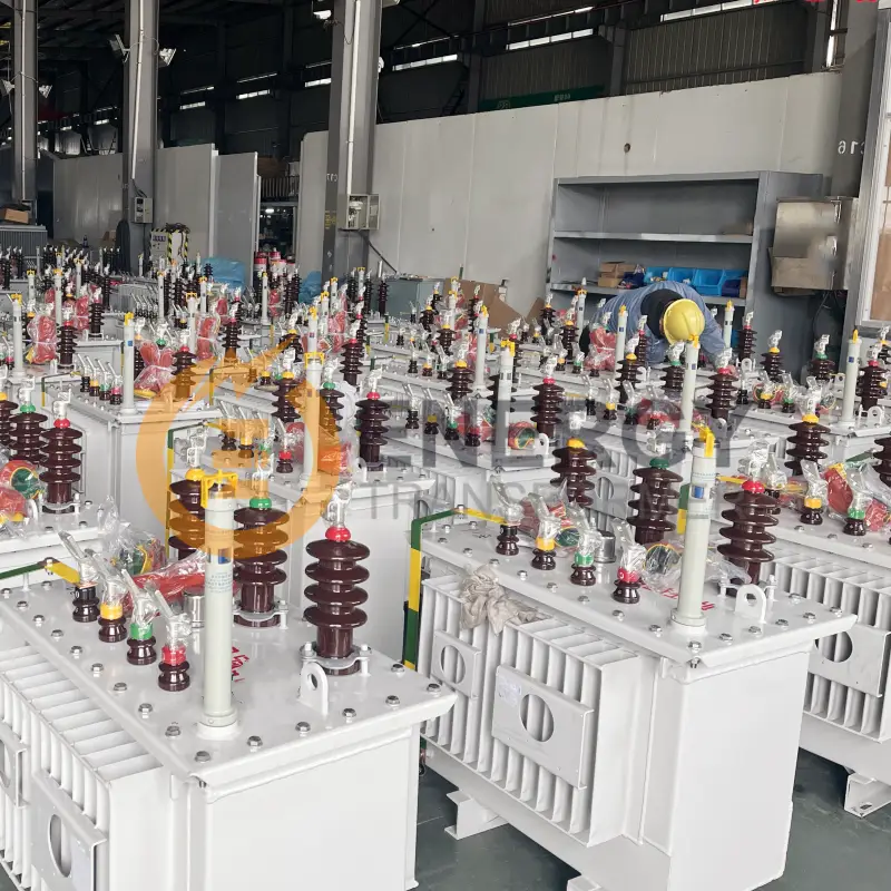 200 kVA oil-immersed 3 phase transformer – 11kV to 400V step-down unit for industrial and commercial use in North America and Europe