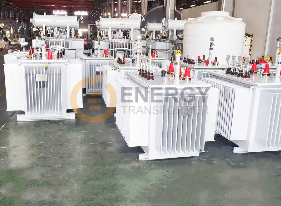 Energy Transformer 200 kVA oil-filled 3-phase step-down transformer – IEC/ANSI certified for reliable 11kV to 400V voltage conversion
