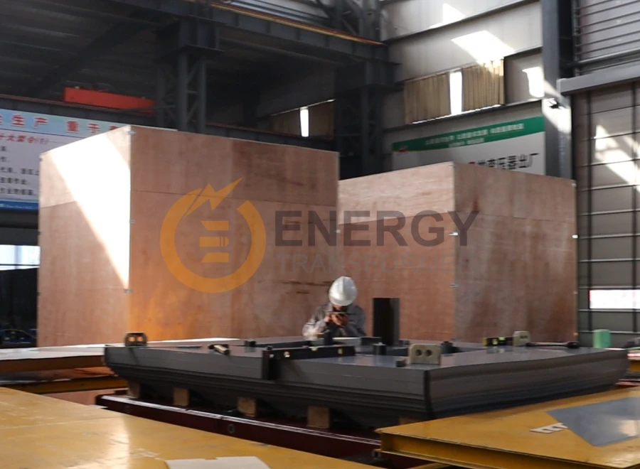220–400kV 200MVA 3-phase oil-immersed transmission power transformer by Energy Transformer, factory-supplied for US, Canada, UK, and EU utility markets