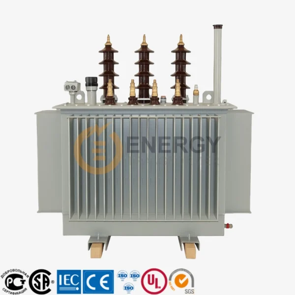 400 kVA oil-immersed distribution transformer, 13.8 kV to 480Y/277 V, ANSI standard – Energy Transformer factory supply for North America and Europe