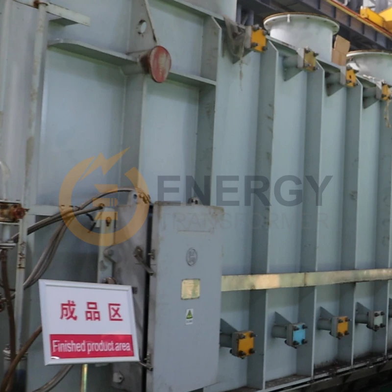 Custom-built 200MVA oil-immersed transmission power transformer by Energy Transformer for utility projects in North America and Europe