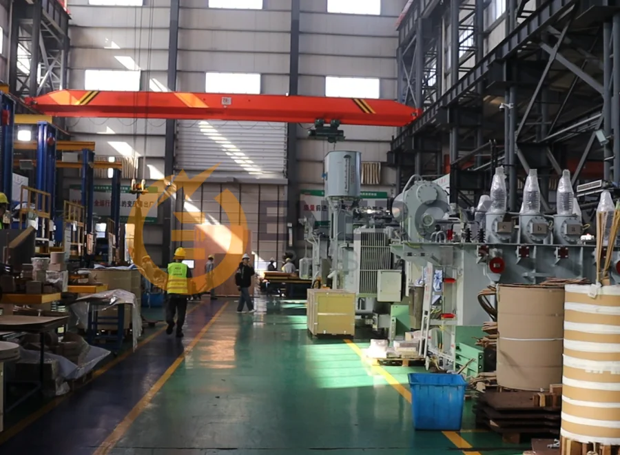 200MVA oil-immersed transmission power transformer by Energy Transformer, ANSI/IEEE compliant, for utility grids in the US, Canada, UK, and EU markets