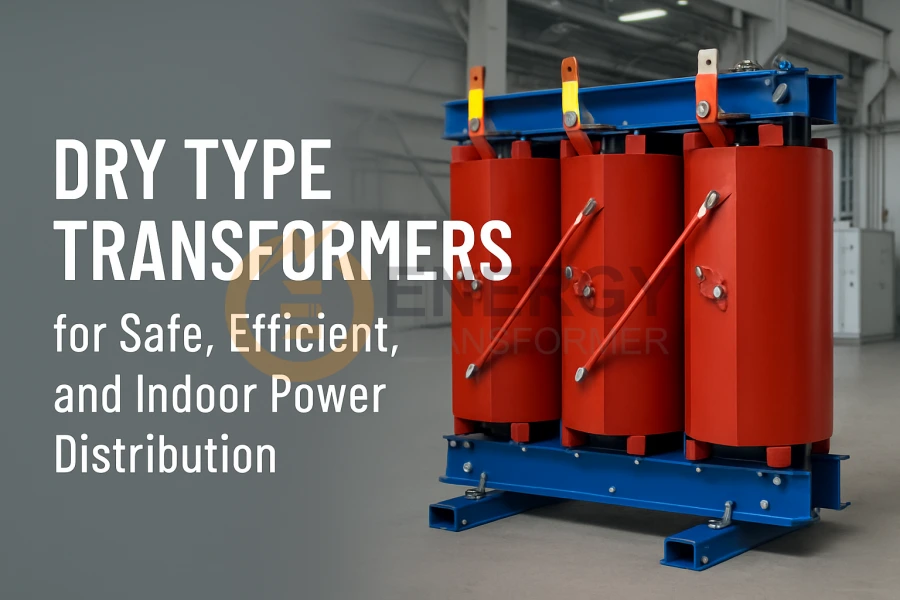 Transformador Energy Transformer de tipo seco para la distribución segura de energía en interiores en aplicaciones comerciales e industriales en EE.UU., Canadá y Europa.