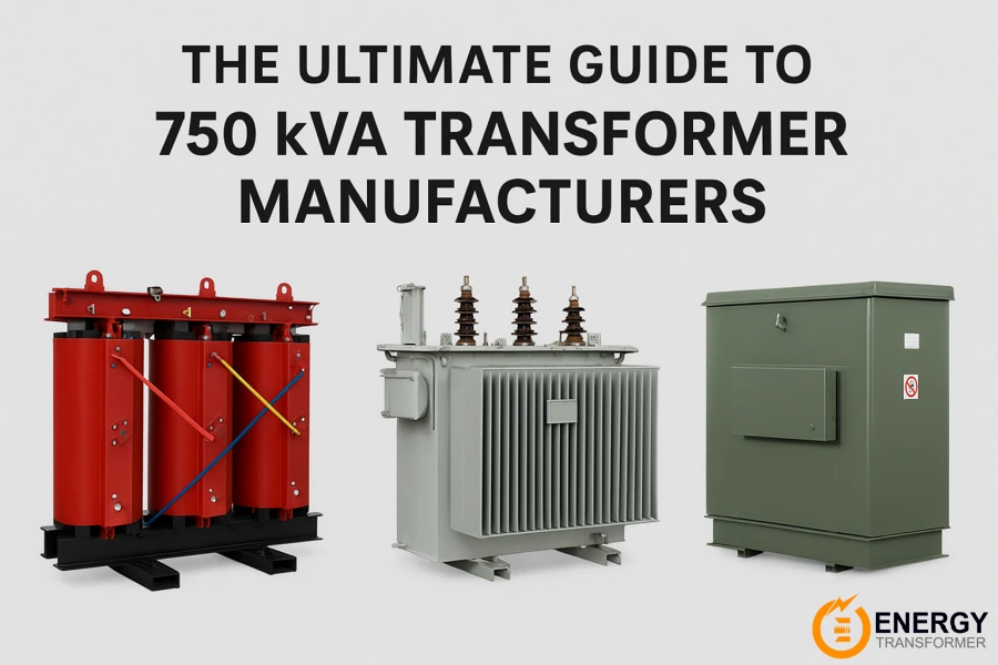 Evernew Transformer definitive guide to 750 kVA transformer manufacturers and global power solutions for USA, Canada, and international markets