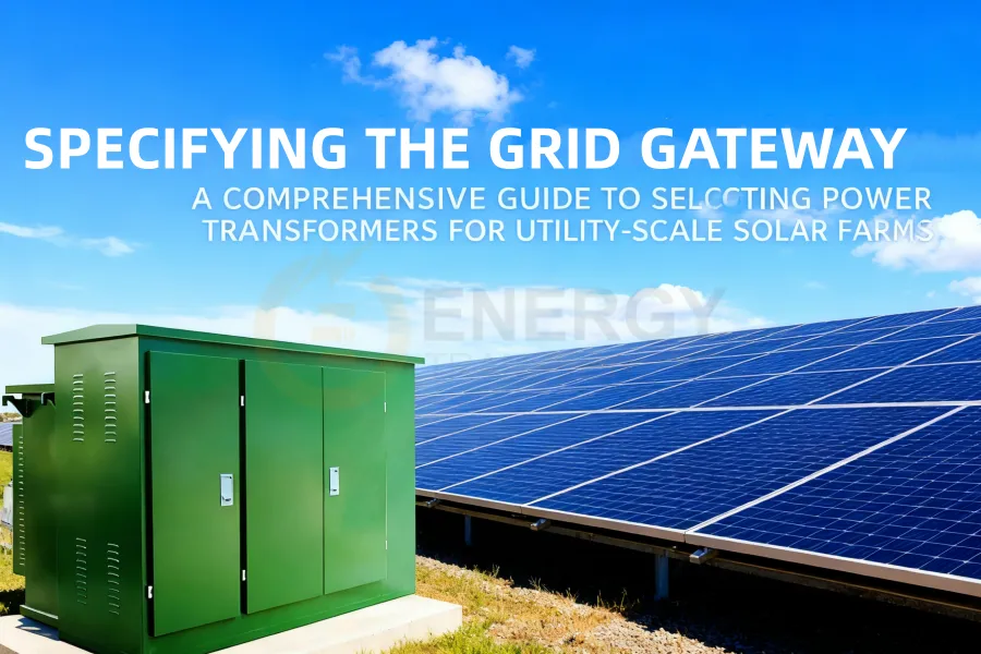 Comprehensive guide to selecting power transformers for utility-scale solar farms, provided by Energy Transformer—China’s leading supplier of customized photovoltaic transformers serving the U.S., Canada, Mexico, Brazil, Argentina, and Guyana.