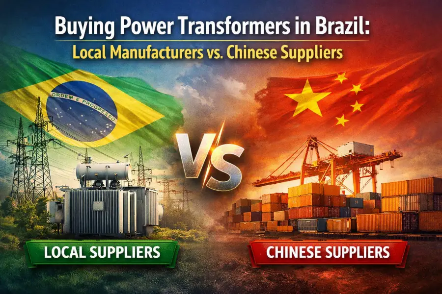 Buying power transformers in Brazil comparing local manufacturers and Chinese suppliers for utility and solar projects by Energy Power Transformer