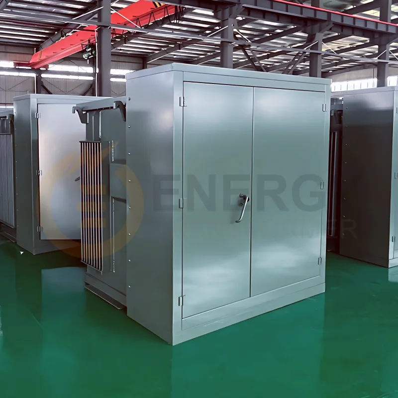 Utility-scale solar PV high voltage step-up transformer, 6–220 kV oil-filled boost transformer manufactured by Energy Transformer for grid-connected solar farms, suitable for U.S., Canada, U.K., Germany, France and other global utility markets.