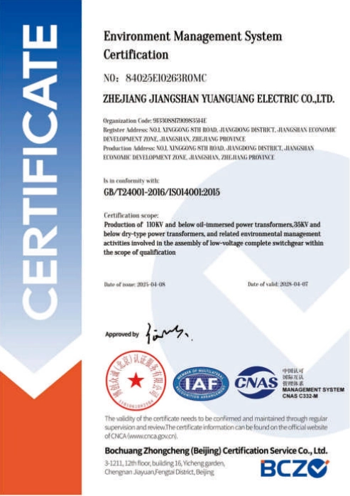 GB standard certified transformer manufacturer producing high-quality power transformers, including pole-mounted, pad-mounted, and distribution types, designed for industrial, commercial, and utility B2B projects worldwide, by YGT Energy Transformer.